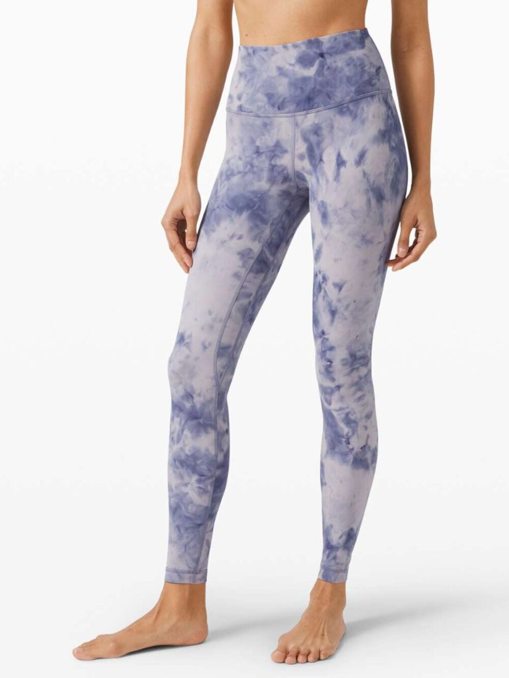 Lululemon Align Pant 28" Diamond Dye Diamond Dye Iced Iris Peri Purple Size 8
